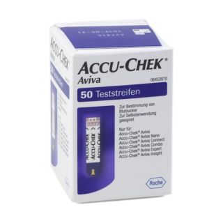 Accu Chek Aviva Teststreifen Plasma II 50 ST PZN 06114963