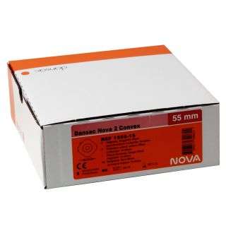 Nova 2 Convex Basisplatte 2tlg RR55 15mm 1555-15 5 ST PZN 02451899