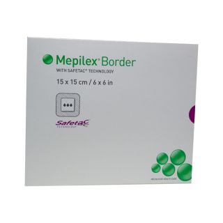 Mepilex Border Schaumverband 15x15 cm 5 ST