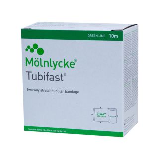 Tubifast 2-Way-Stretch Schlauchverband grün 5cmx10m 1 ST PZN 09932716