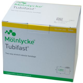Tubifast 2-Way-Stretch Schlauchverband gelb 10.8cmx10m 1...