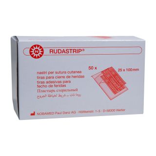 Rudastrip Wundnahtstreifen Set 25x100mm 4er 50 ST PZN 6497065