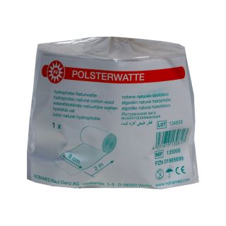 Polsterwatte gerollt 2mx8cm 1 ST PZN 1985699