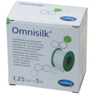 Omnisilk Fixierpflaster 1,25cmx5m 1 ST PZN 11163538