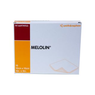 Melolin Wundauflagen steril 10x10cm 10 ST PZN 03170748