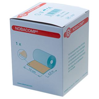 Nobacomp Kompressionsschaumstoffbinde 4.5mx10cm 1 ST PZN 11376004