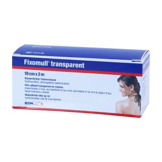 Fixomull transparent 2mx10cm 1 ST PZN 03643282