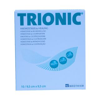 Trionic Wundauflage 9,5x9,5cm 10 ST PZN 011076555