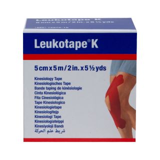 Leukotape K 5cmx5m rot 1 ST PZN 01907392