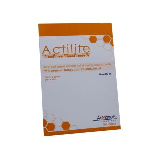 Actilite 10x20cm Honig-Wundauflage 10 ST PZN 08840308