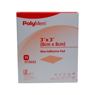 Polymem Wund Pad 5033 15 ST PZN 045356