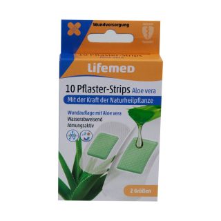 Pflaster-Strips Aloe Vera 10 ST PZN 015249219
