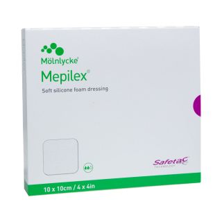 Mepilex 10x10 cm Schaumverband 5 ST 