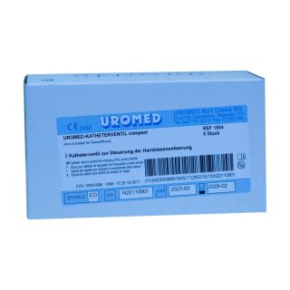 Uromed Katheterventil compact 1 ST PZN 00051888