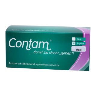 Contam Vaginaltampon med regular 10 ST PZN 02518675