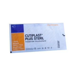 Cutiplast Plus Steril Wundverband 10x19.8cm 1 ST PZN 09755651