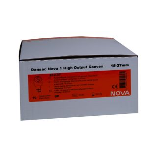 Dansac Nova 1 High Output Drainage 15-37mm 810-37 10 ST...