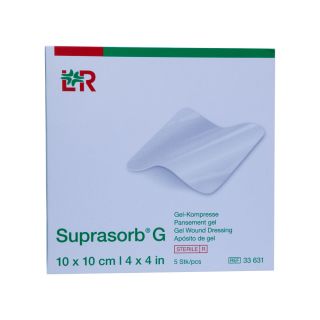 Suprasorb G Gelkompresse 10x10cm 5 ST PZN 11267841