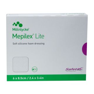 Mepilex Lite Schaumverband steril 6x8,5cm 5 ST PZN 00138537