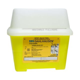 Sharpsafe Abwurfbehälter 2l 1 ST PZN 01568398