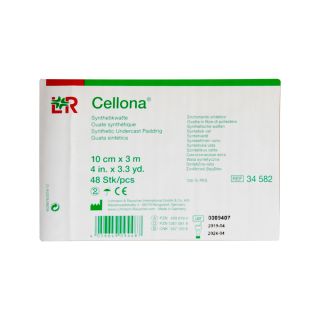 Cellona Synthetikwatte Rolle 10cmx3m 48 ST PZN 02754186