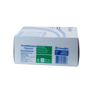 Combihesive Natura Basisplatte konvex 2tlg RR45 22mm 5 ST PZN 01685342