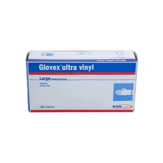 Glovex Ultra Vinyl Handschuhe gross 100 ST PZN 01553385