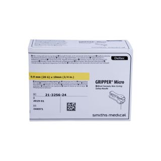 Gripper Micro Port Punktionsnadeln 20Gx19mm 12 ST PZN 04652900