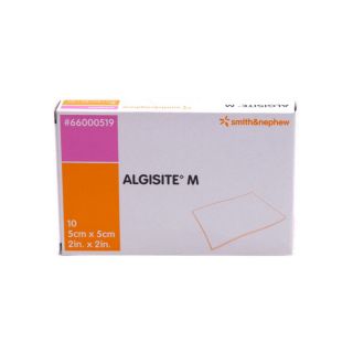 Algisite M Calciumalginat Wundauflage steril 5x5cm 10 ST PZN 08798664
