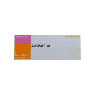 Algisite M Calciumalginat Wundauflage steril 2x30cm 5 ST PZN 08818556