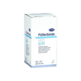 Pütterbinde Kurzzugbinde 12cmx5m 1 ST PZN 03469223