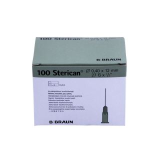 Sterican Insulin Einmalkanülen 27Gx1/2  0,40x12mm 100 ST...