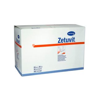 Zetuvit Saugkompresse unsteril 20x40cm 30 ST PZN 03242695