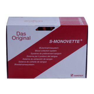 S-Monovette Serum 9ml grau 50 ST