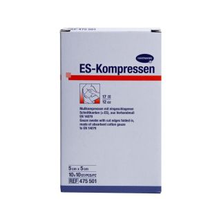 ES-Kompressen steril 5x5cm Großpackung 10x10 ST PZN 06453783
