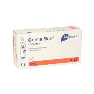 Gentle Skin Sensitiv unsteril puderfrei Gr.S 100 ST PZN 02243586