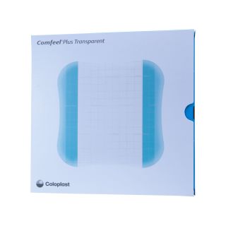 Comfeel Plus Transparent Hydrokolloidverband 15x15 cm 5 ST PZN 12342450