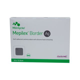 Mepilex Border Ag Schaumverb.10x12,5 cm 5 ST PZN 01416949