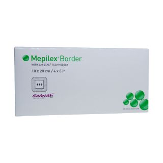 Mepilex Border Schaumverband 10x20cm 5 ST PZN 04906789