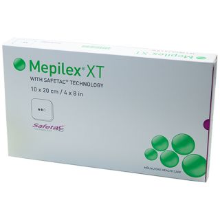 Mepilex XT 10x20 cm Schaumverband 5 ST PZN 07052342