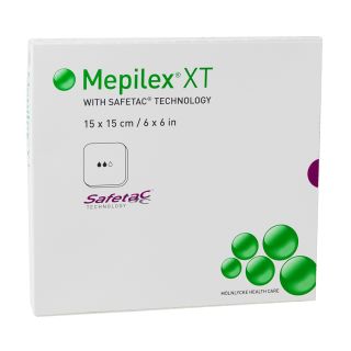 Mepilex XT 15x15 cm Schaumverband 5 ST PZN 07052359