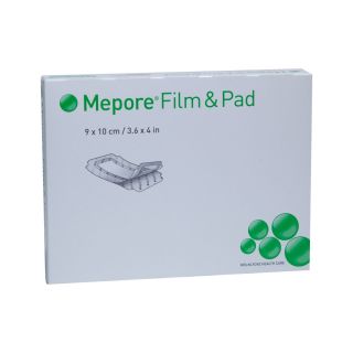 Mepore Film Pad Folienverband 9x10 cm 5 ST PZN 01650504