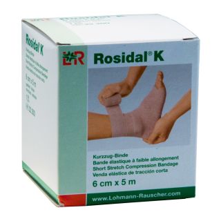 Rosidal K Kurzzugbinde 6cmx5m 1 ST PZN 00885961