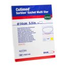 Cutimed Sorbion Sachet Multistar D superabsorbierender Wundverband 14cm 10 ST PZN 11361793